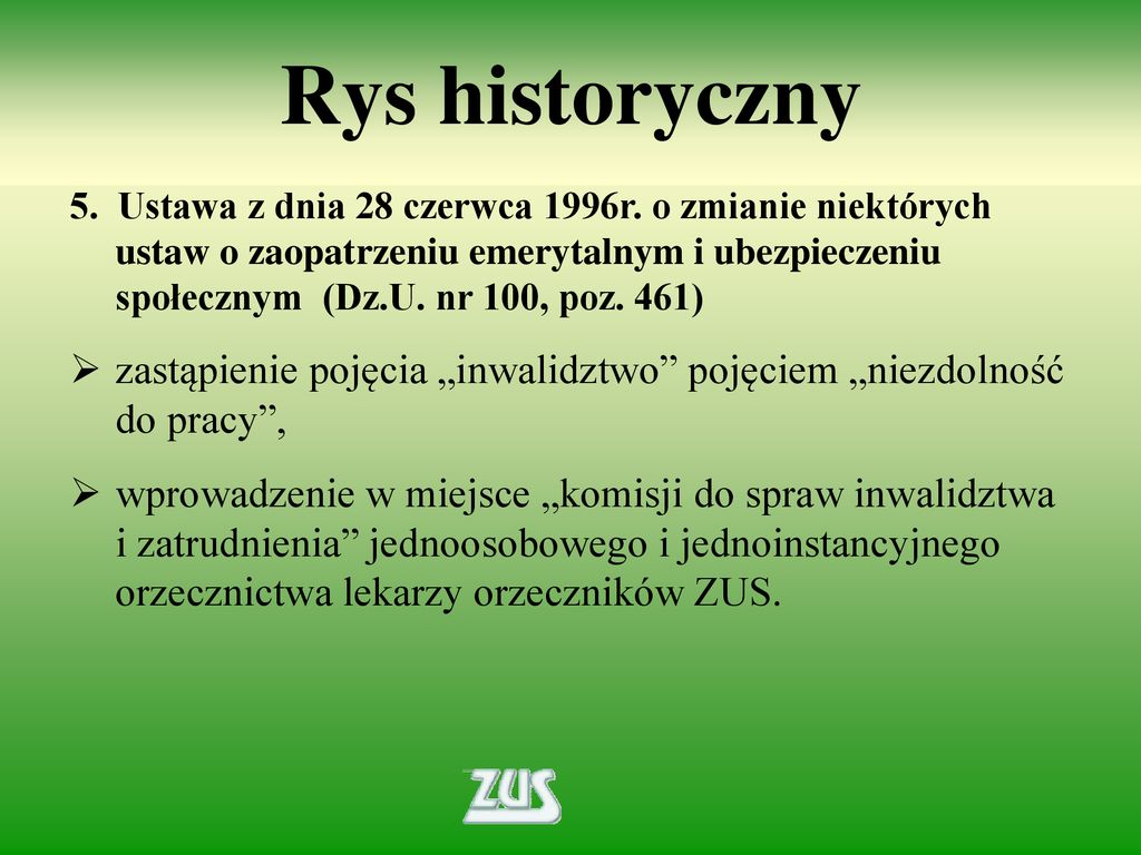 Renta z tytułu niezdolności do pracy ppt pobierz